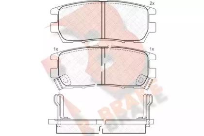 R BRAKE RB0980