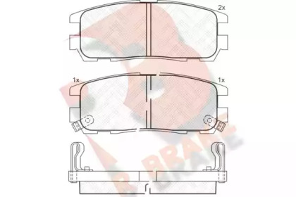 R BRAKE RB0991