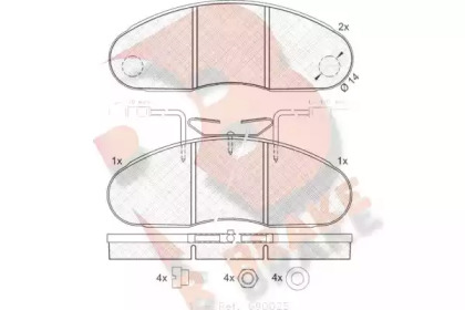 R BRAKE RB0994