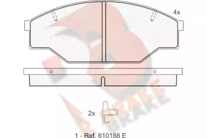 R BRAKE RB1009