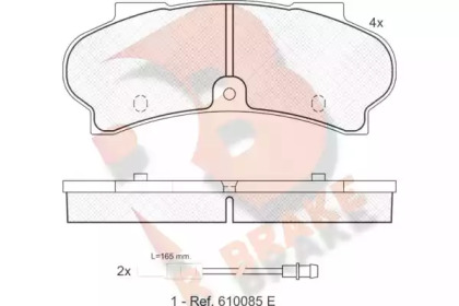 R BRAKE RB1028