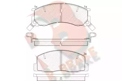 R BRAKE RB1057