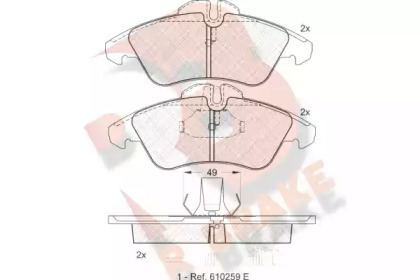 R BRAKE RB1104