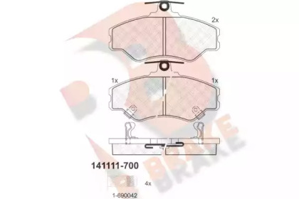 R BRAKE RB1111-700