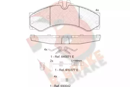 R BRAKE RB1126-203