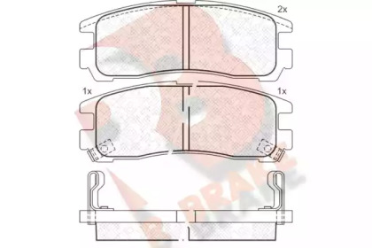 R BRAKE RB1192