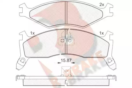 R BRAKE RB1270-205