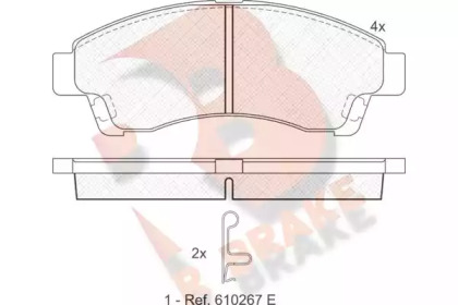 R BRAKE RB1324