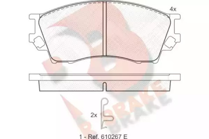 R BRAKE RB1337