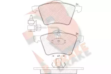 R BRAKE RB1350