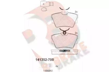 R BRAKE RB1352-700