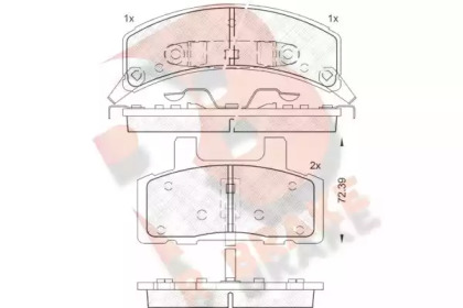 R BRAKE RB1401