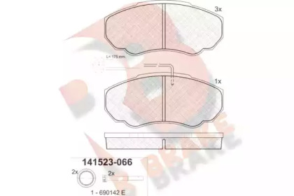 R BRAKE RB1523