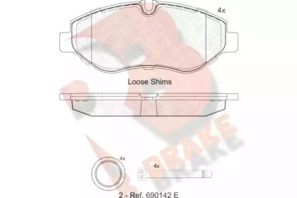 R BRAKE RB1786