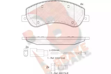 R BRAKE RB1793