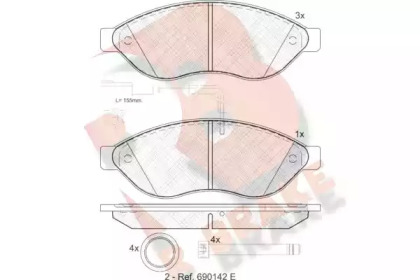 R BRAKE RB1803