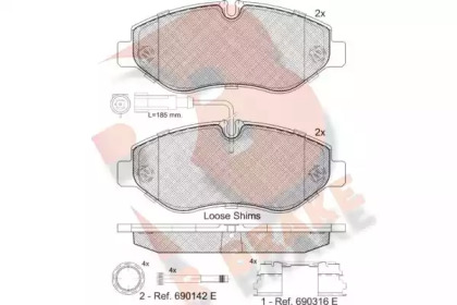 R BRAKE RB1846-066