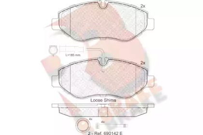 R BRAKE RB1846