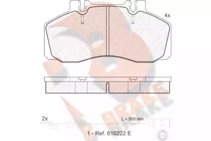 R BRAKE RB1080-110