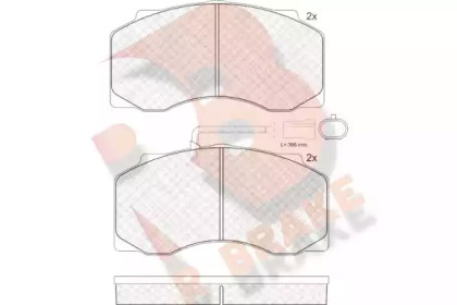 R BRAKE RB1221