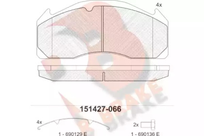 R BRAKE RB1427