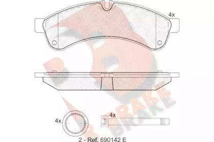 R BRAKE RB1880