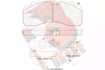 R BRAKE RB2091-066