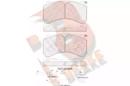 R BRAKE RB2123-066