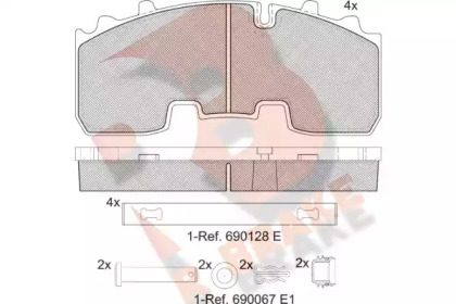 R BRAKE RB2156-066