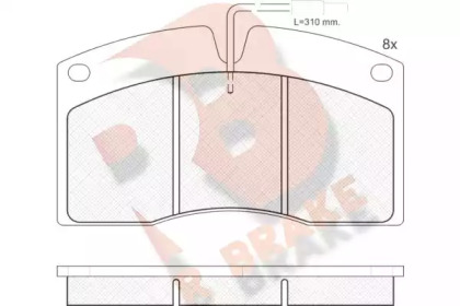 R BRAKE RB1039