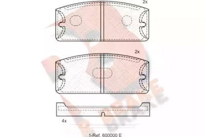 R BRAKE RB0021