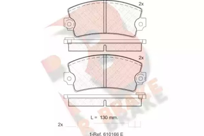 R BRAKE RB0101-066