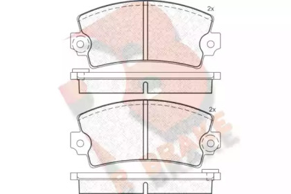 R BRAKE RB0101