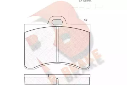 R BRAKE RB0175