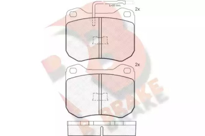 R BRAKE RB0198