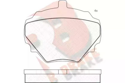 R BRAKE RB0231