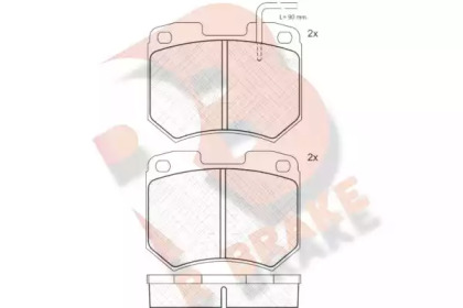 R BRAKE RB0314