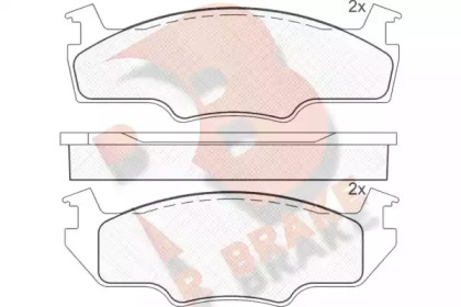 R BRAKE RB0334