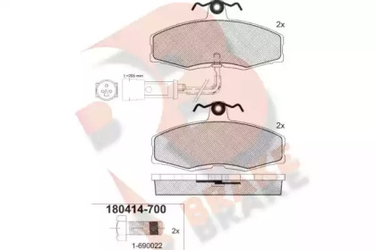 R BRAKE RB0414-700