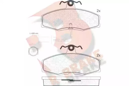 R BRAKE RB0414