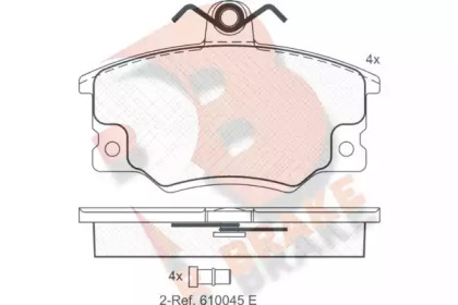 R BRAKE RB0415