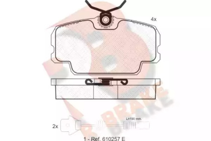 R BRAKE RB0419-203
