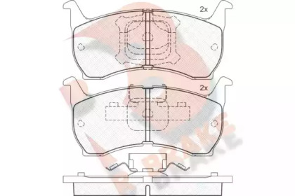 R BRAKE RB0446