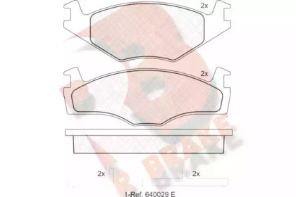 R BRAKE RB0460