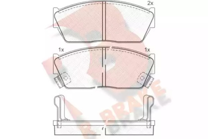 R BRAKE RB0484