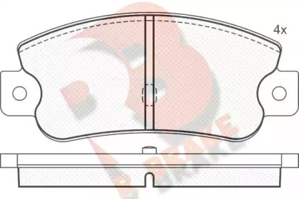 R BRAKE RB0490