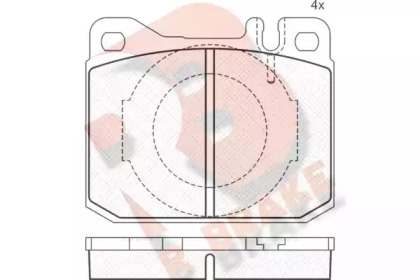 R BRAKE RB0511