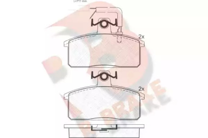 R BRAKE RB0531