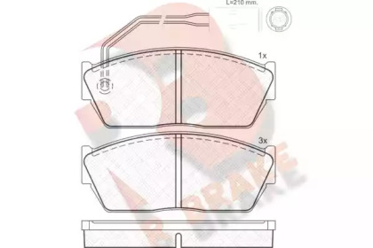 R BRAKE RB0536