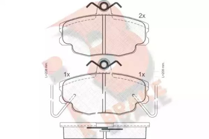 R BRAKE RB0554